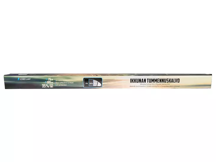 CAR LUX TUMMENNUSKALVO 35% 76X305CM - Yleisosat ja tarvikkeet - 46932 - 1