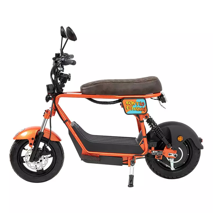 E Manki Orange ruskealla istuimella - Kruiserit - 166062 - 1