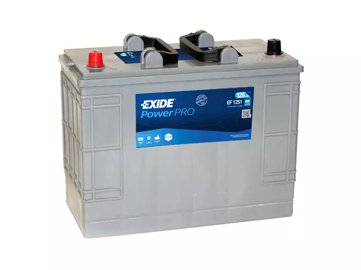 EF1251 EXIDE SHD PRO 125AH 349X175X285 +/- 850A - Yleisosat ja tarvikkeet - 45802 - 1