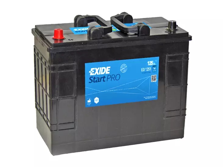 EG1251 EXIDE STARTPRO 125AH 349X175X285 +/- 760A - Yleisosat ja tarvikkeet - 45732 - 1