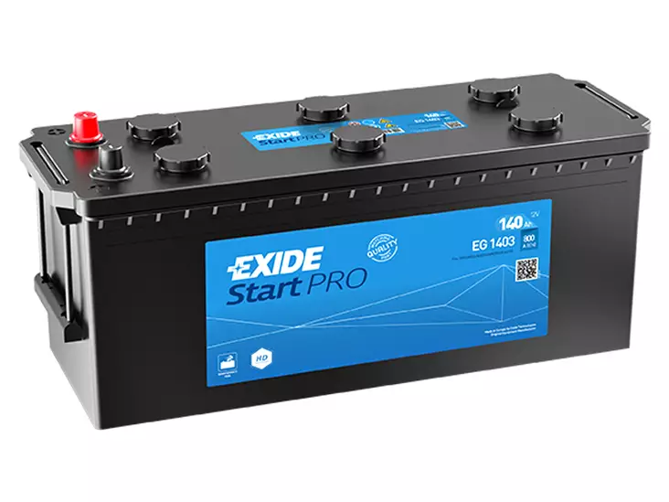 EG1403 EXIDE HD PRO 140AH 513X189X223 +/- 800A - Yleisosat ja tarvikkeet - 45612 - 1
