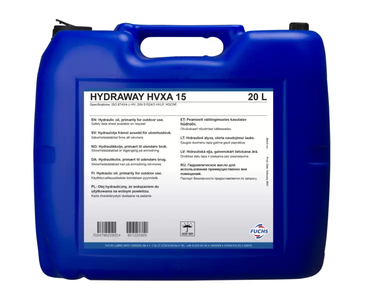 Fuchs Renolin ZAF HVXA 15 20L - Voiteluaineet - 84202 - 1