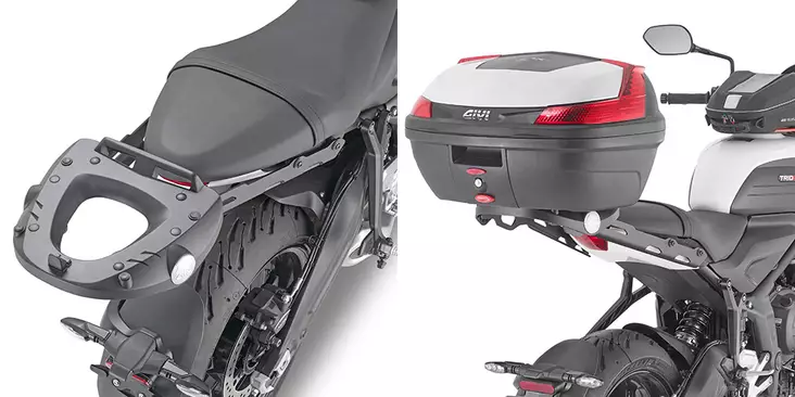 Givi ATTACCO POST. X TRIUMPH TRIDENT 660 '21 - Moottoripyörän Laukkujen kiinnityssarjat & tavaratelineet - 113232 - 1