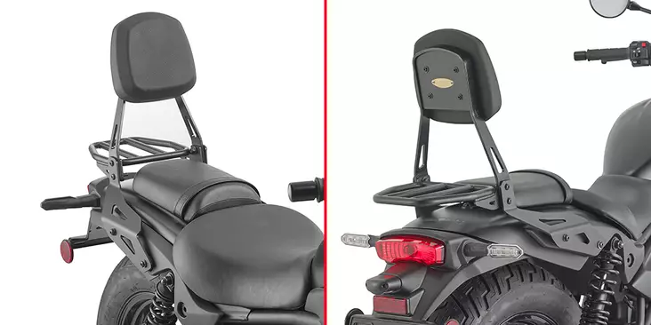 Givi Backre+Carr Kawasaki Eliminator 500 '24 - Moottoripyörän Laukkujen kiinnityssarjat & tavaratelineet - 80272 - 1