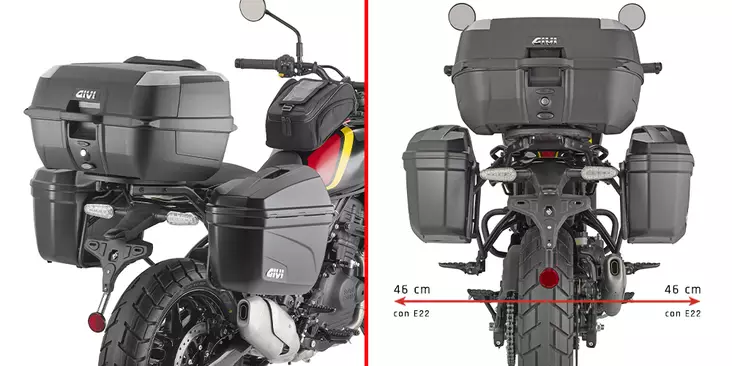 Givi Pan Hold Royal Enfield Guerrilla 450 '24 - Moottoripyörän Laukkujen kiinnityssarjat & tavaratelineet - 79352 - 1