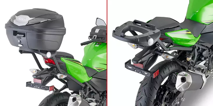 Givi S/ARMS M/RACK KAW.Z400 - Moottoripyörän Laukkujen kiinnityssarjat & tavaratelineet - 113052 - 1