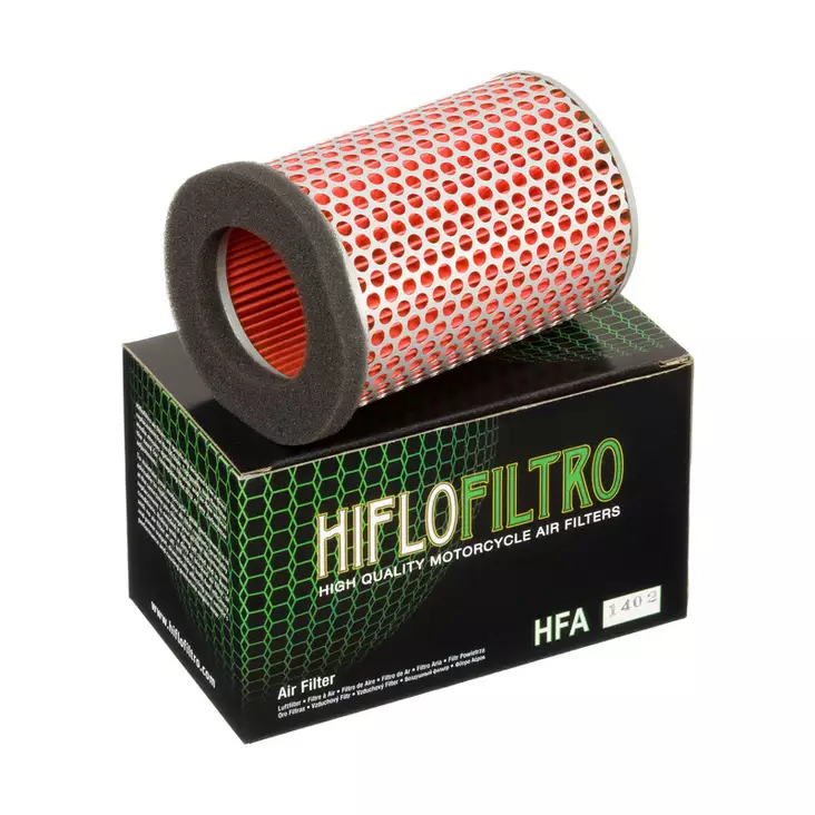 HiFlo ilmansuodatin HFA1402 - Moottoripyörän Ilmansuodattimet - 105482 - 1