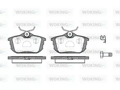 JARRUPALASARJA # WOKING TAKA, MITSUBISHI, VOLVO - Yleisosat ja tarvikkeet - 6292 - 1
