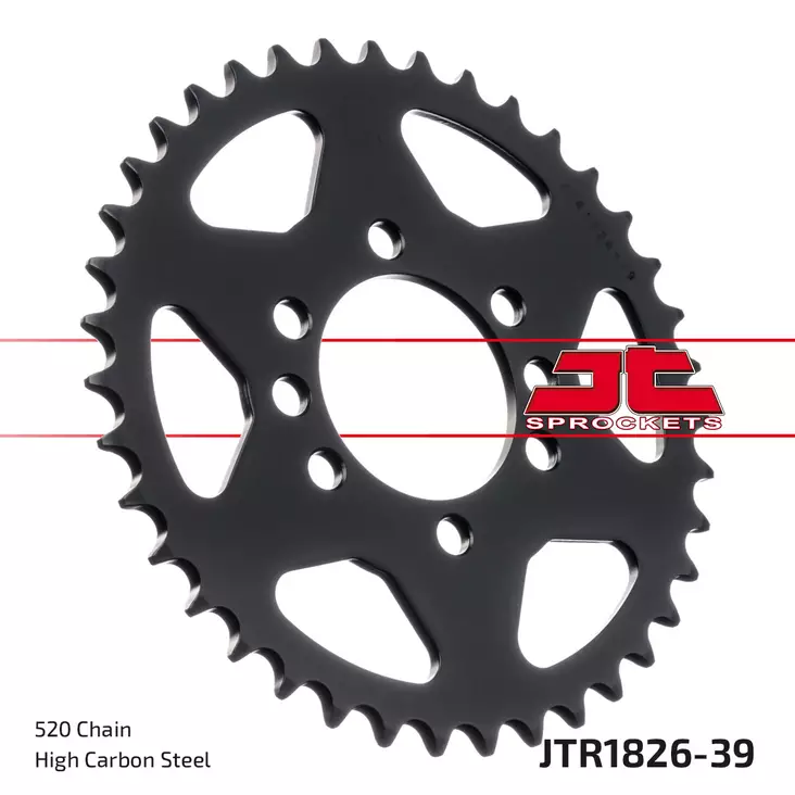 JT Takaratas JTR1826.39 - Moottoripyörän Ketjut & rattaat - 99442 - 1