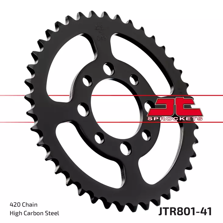 JT Takaratas JTR801.41 - Moottoripyörän Ketjut & rattaat - 99892 - 1