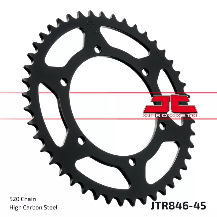 JT Takaratas JTR846.45 - Moottoripyörän Ketjut & rattaat - 99282 - 1
