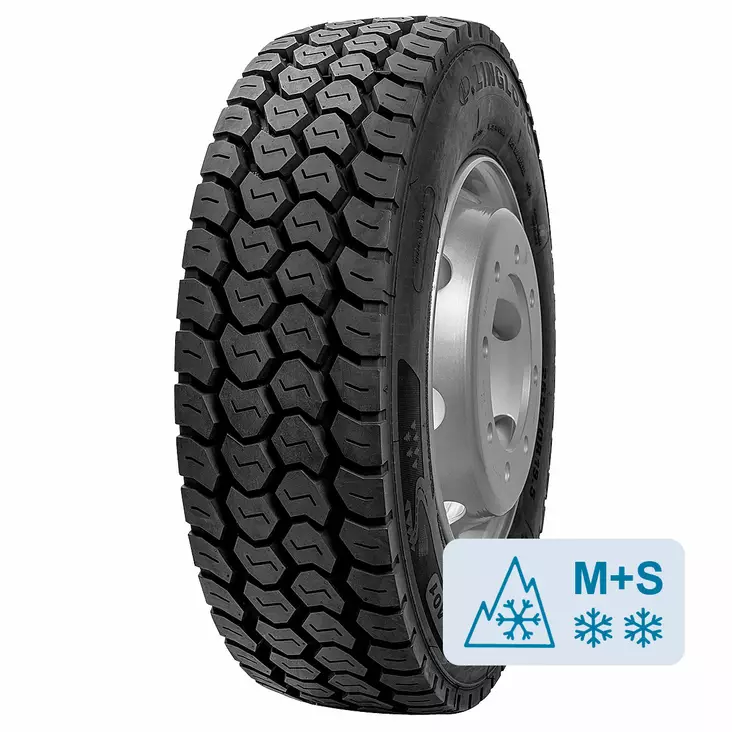 Linglong K-FOREST kuorma-autoon 3PMSF / M+S TALVI 285/70-19.5 - Kuorma-auton renkaat - 1222 - 1
