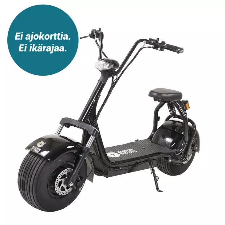 Kruiser Premium Pack Black 0,7kWh akulla 15km/h - Jalankulkua avustavat laitteet - 165962 - 1