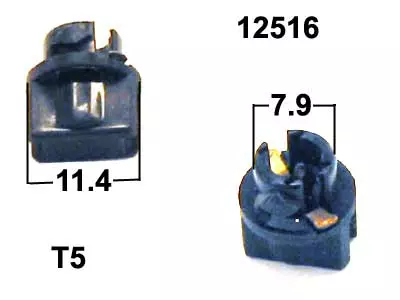 LAMPUNKANTA T5 (1,2W) - Yleisosat ja tarvikkeet - 52272 - 1