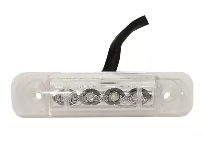 LED-ÄÄRIVALO 24V VALK. 65X16X16MM - Yleisosat ja tarvikkeet - 50782 - 1