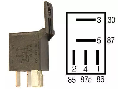 MIKRORELE 10/20A 5N. VASTUS+PIDIKE - Yleisosat ja tarvikkeet - 34982 - 1