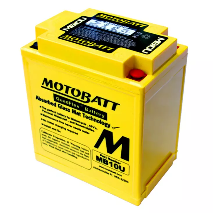 Motobatt akku, MB10U - Yleisosat - Akut - 106982 - 1