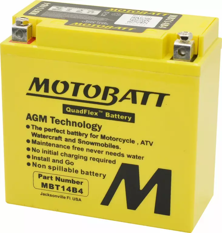 Motobatt akku, MBT14B4 - Yleisosat - Akut - 108372 - 1