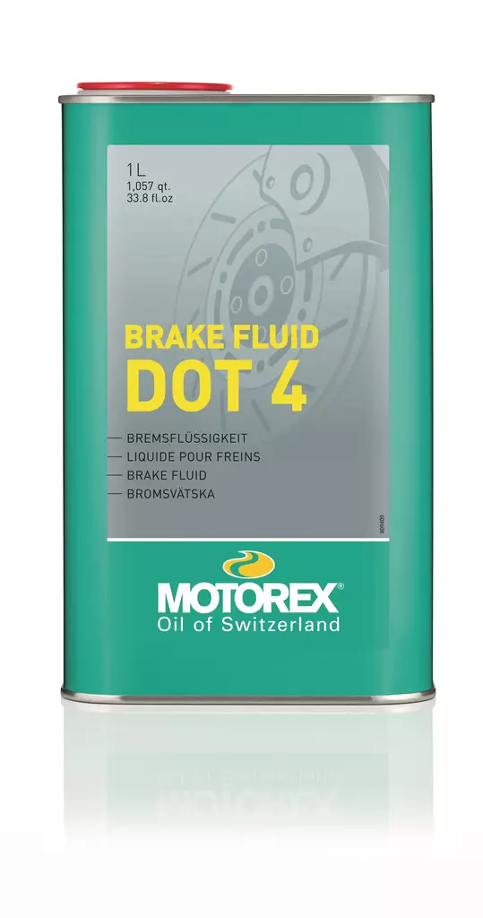 Motorex Brake Fluid Dot 4 1 ltr (12) - Jarrunesteet - 110422 - 1