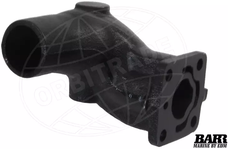 Orbitrade, exhaust bend - Veneen Sisämoottorin osat - 111602 - 1