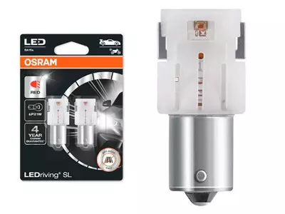 OSRAM LEDRIVING SL 12V P21W RED - Yleisosat ja tarvikkeet - 74352 - 1
