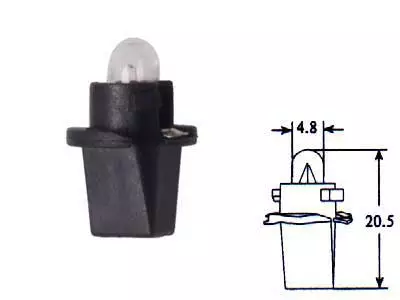 POLTTIMO 12V 1,2W BX2D - Yleisosat ja tarvikkeet - 68822 - 1