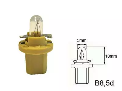 POLTTIMO 12V 1.5W B8.5D BEIGE - Yleisosat ja tarvikkeet - 69422 - 1