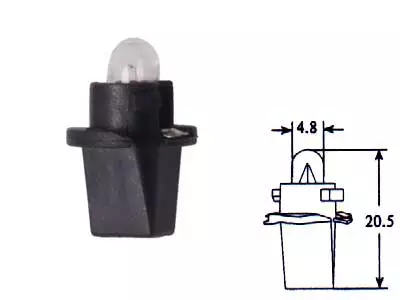 POLTTIMO 24V 1,2W BX2D - Yleisosat ja tarvikkeet - 69412 - 1