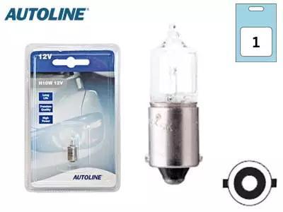 POLTTIMO AUTOLINE 12V 10W BA9S MINIHALOGEN BLISTER - Yleisosat ja tarvikkeet - 68842 - 1