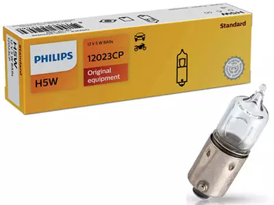 POLTTIMO PHILIPS 12V H5W BA9S - Yleisosat ja tarvikkeet - 73862 - 1