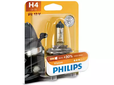 POLTTIMO PHILIPS H4 12V VISION BLISTER - Yleisosat ja tarvikkeet - 73652 - 1
