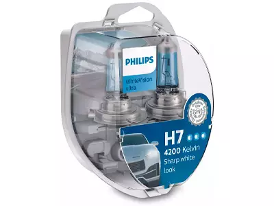 POLTTIMOPARI PHILIPS H7 12V WHITEVISION ULTRA BLISTER - Yleisosat ja tarvikkeet - 74292 - 1