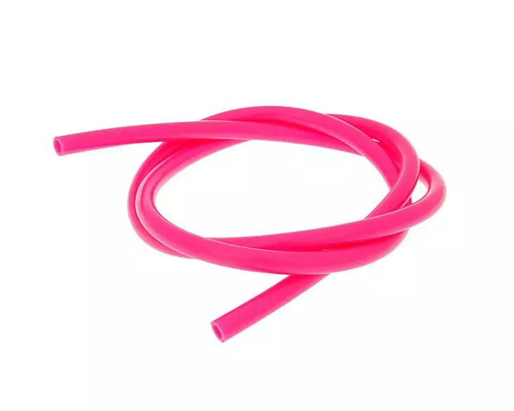 Polttoaineletku, Ø 5mm / 1m , Vaaleanpunainen - Mopon & Skootterin Polttoaineletkut - 70472 - 1