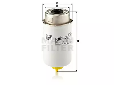 POLTTOAINESUODATIN MANN, FORD - Yleisosat ja tarvikkeet - 63632 - 1