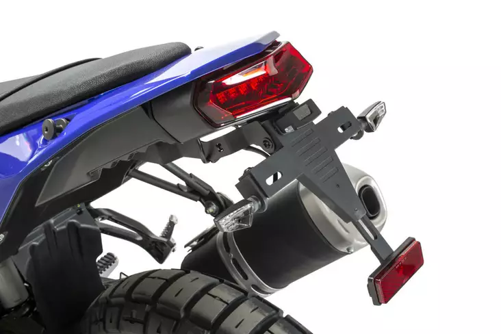 Puig License Support Yamaha Tenere 700 19'- C/Black - Moottoripyörän Rekisterikilven kiinnikkeet - 97022 - 1
