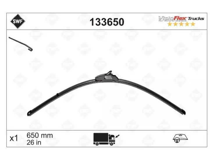 PYYHKIJÄNSULKA SWF TRUCKS 650 MM # - Yleisosat ja tarvikkeet - 68692 - 1