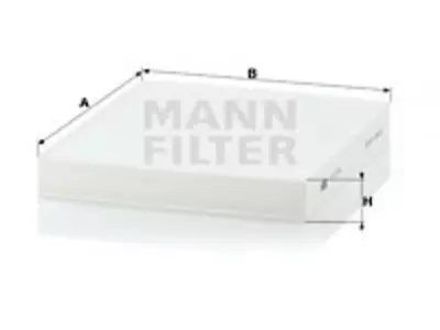 RAITISILMASUODATIN MANN, CITROEN, FIAT, MITSUBISHI, PEUGEOT - Yleisosat ja tarvikkeet - 66302 - 1