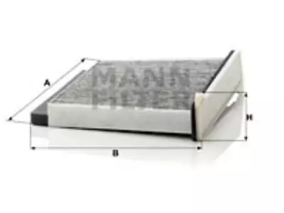 RAITISILMASUODATIN MANN, MITSUBISHI - Yleisosat ja tarvikkeet - 65192 - 1