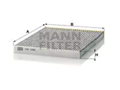 RAITISILMASUODATIN MANN, NISSAN - Yleisosat ja tarvikkeet - 65672 - 1
