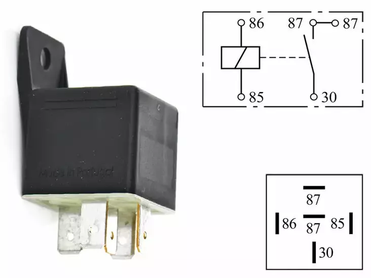 RELE 24V 20A 2X 87 - Yleisosat ja tarvikkeet - 75582 - 1