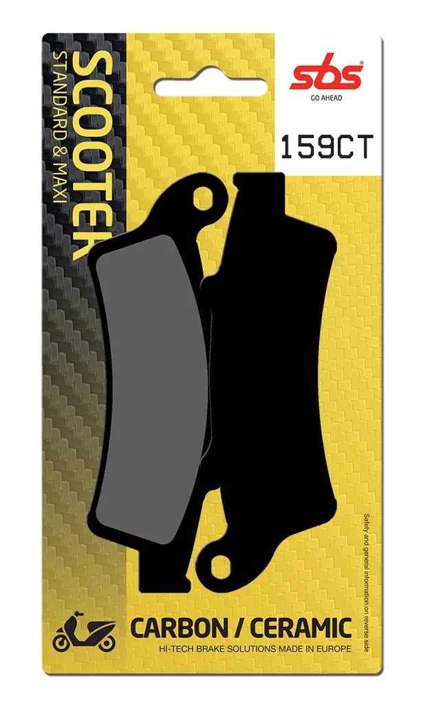 Sbs Jarrupalat Carbon Tech - Moottoripyörän Jarrupalat - 104962 - 1