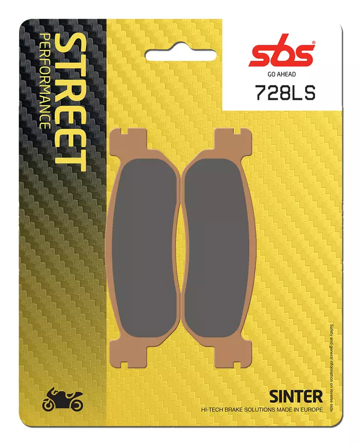 Sbs Jarrupalat Sintered Taakse - Moottoripyörän Jarrupalat - 103952 - 1