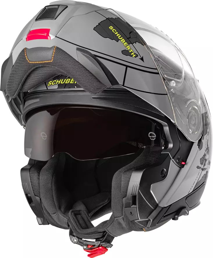 Schuberth Kypärä C5 Globe Harmaa M 57 - MP Avattavat kypärät - 110962 - 1