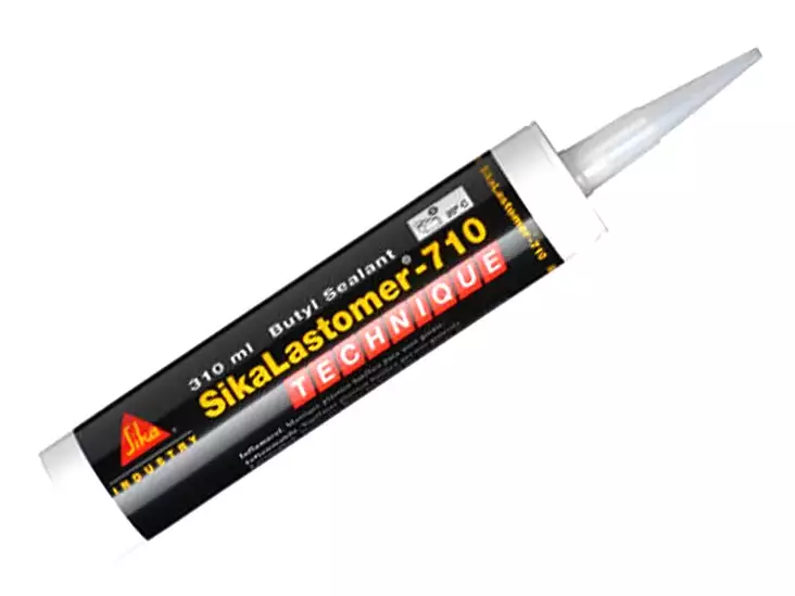SIKALASTOMER -710 TIIVISTYSMASSA 310ML MUSTA - Yleisosat ja tarvikkeet - 15862 - 1