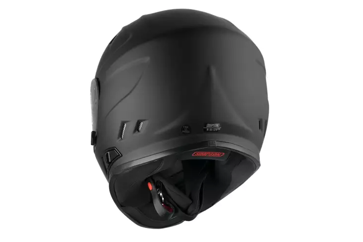 SIMPSON Kypärä Venom 06 solid matta musta S - MP Umpikypärät - 86632 - 1