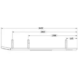 Sno-X Ripper Four Ohjausrauta pari 4" Kovametalli - Moottorikelkan Ohjausraudat - 96922 - 1