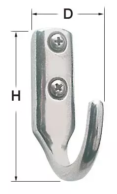 SS Haka 25x41 mm - Veneen Kansihelat & tarvikkeet - 89912 - 1