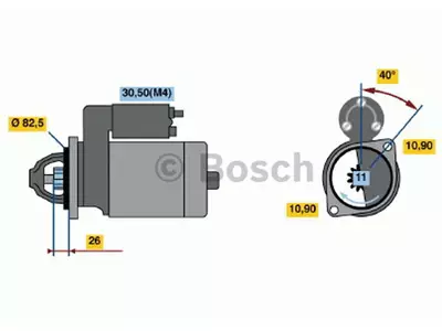 STARTTI BOSCH UUSI KHD 24V # - Yleisosat ja tarvikkeet - 78162 - 1