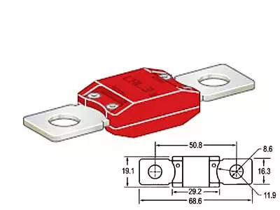 SULAKE POWERVAL CAL3 530A PUNAINEN - Yleisosat ja tarvikkeet - 76222 - 1