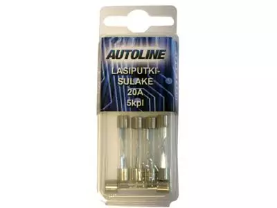 SULAKEBLISTER LASI 20A 5-KPL 6X32MM - Yleisosat ja tarvikkeet - 53672 - 1